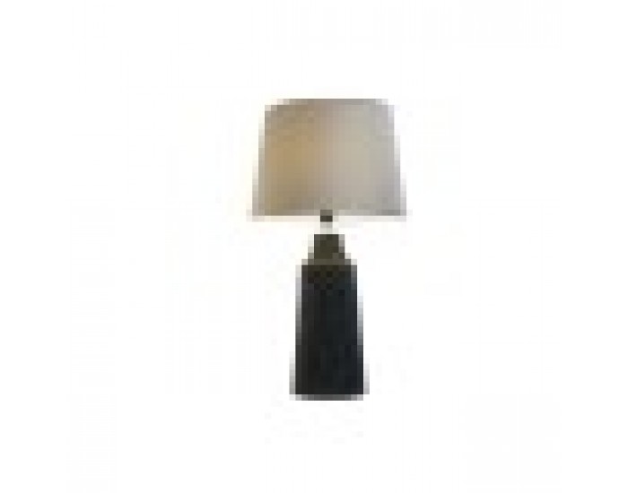 Настолна лампа Home ESPRIT Черен Сив Смола 50 W 220 V 40 x 40 x 70 cm (2 броя)