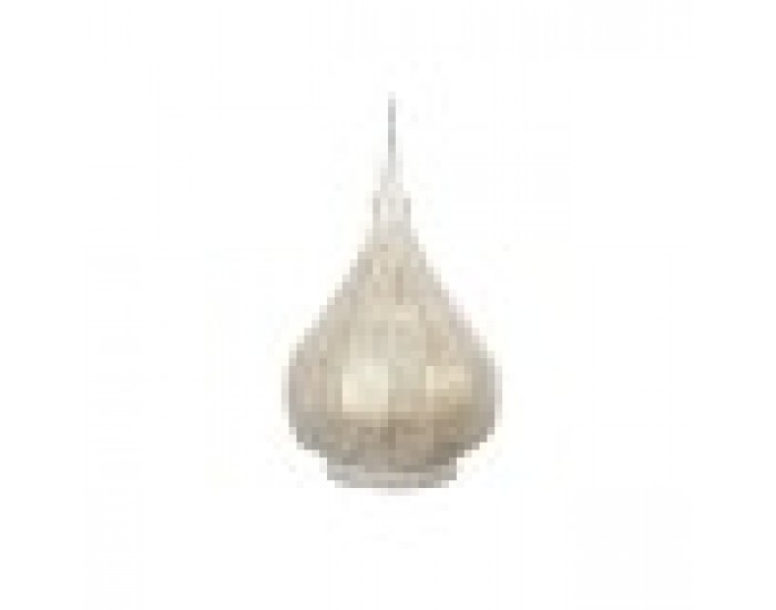 Полилей Home ESPRIT Бял Златен Метал 40 W 40 x 40 x 55 cm