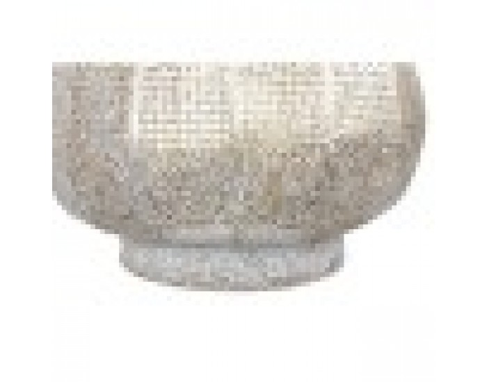 Полилей Home ESPRIT Бял Златен Метал 40 W 40 x 40 x 55 cm