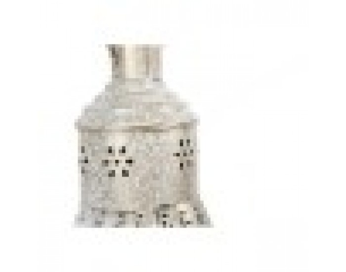 Полилей Home ESPRIT Бял Златен Метал 40 W 40 x 40 x 55 cm