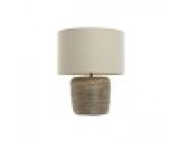 Настолна лампа Home ESPRIT Бял Кафяв 50 W 220 V 38 x 38 x 47 cm