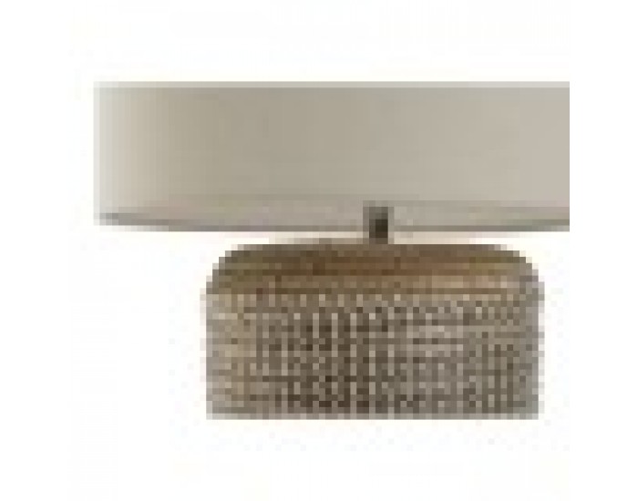 Настолна лампа Home ESPRIT Бял Кафяв 50 W 220 V 38 x 38 x 47 cm