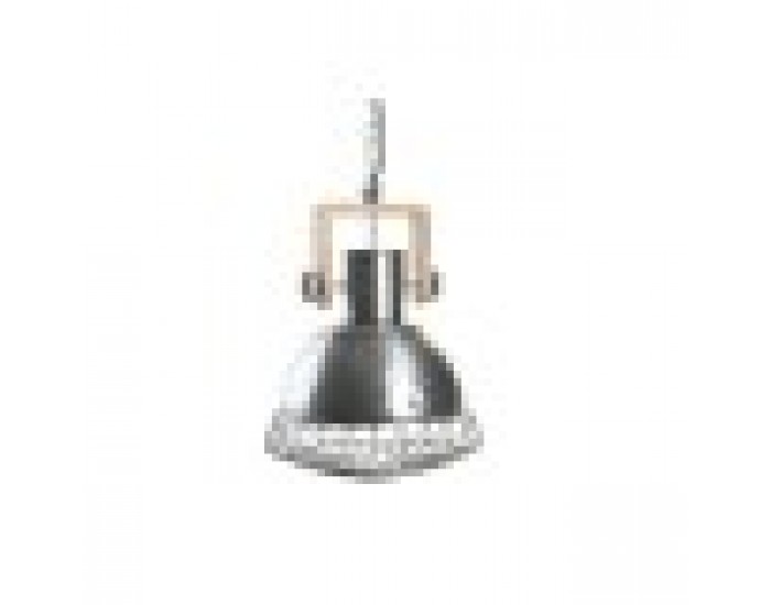 Полилей DKD Home Decor Сребрист Кафяв Сребро 50 W (31 x 31 x 44 cm)