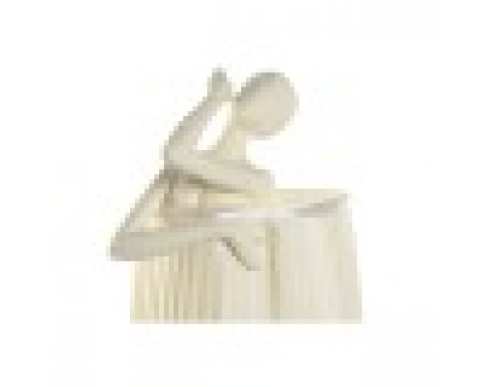 Настолна лампа Home ESPRIT Бял Смола 40 W 220 V 29 x 25 x 62,5 cm