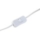 Настолна лампа Home ESPRIT Бял Смола 40 W 220 V 29 x 25 x 62,5 cm