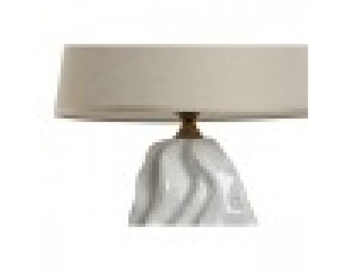 Настолна лампа Home ESPRIT Бял Порцелан 50 W 220 V 36 x 36 x 62 cm
