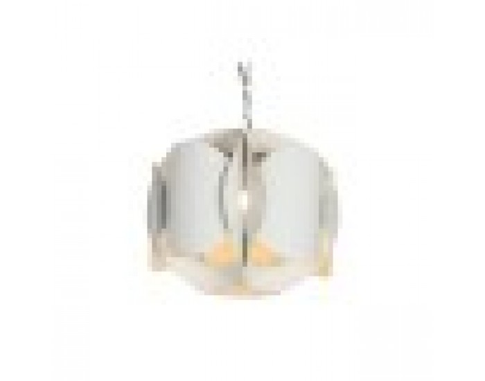 Полилей Home ESPRIT Бял Метал 50 W 42 x 42 x 36 cm