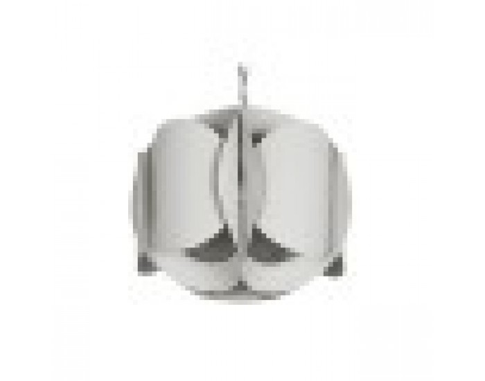 Полилей Home ESPRIT Бял Метал 50 W 42 x 42 x 36 cm