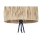 Лампион DKD Home Decor Кафяв Черен Метал Рафия 50 W 220 V 56 x 46 x 140 cm