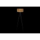 Лампион DKD Home Decor Кафяв Черен Метал Рафия 50 W 220 V 56 x 46 x 140 cm