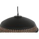 Полилей DKD Home Decor Кафяв Черен Сметана Метал 50 W 42 x 42 x 24 cm (2 броя)