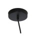 Полилей DKD Home Decor Кафяв Черен Сметана Метал 50 W 42 x 42 x 24 cm (2 броя)