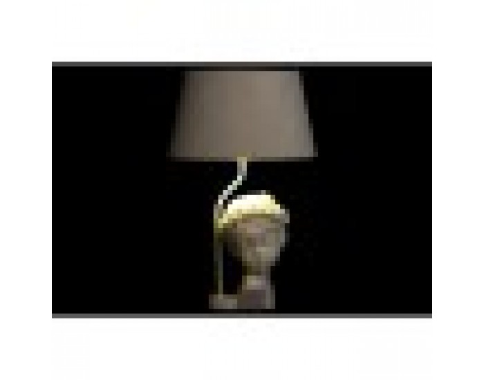 Настолна лампа DKD Home Decor полиестер Кадифе Смола 50 W (2 броя) (30 x 30 x 49 cm)