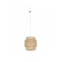 Полилей Home ESPRIT Светло кафяв Бамбук 50 x 50 x 55 cm - Veioze