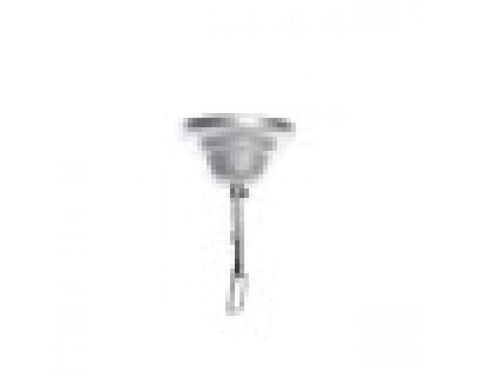Полилей DKD Home Decor Сребрист Кафяв 220 V 50 W (40 x 40 x 50 cm)