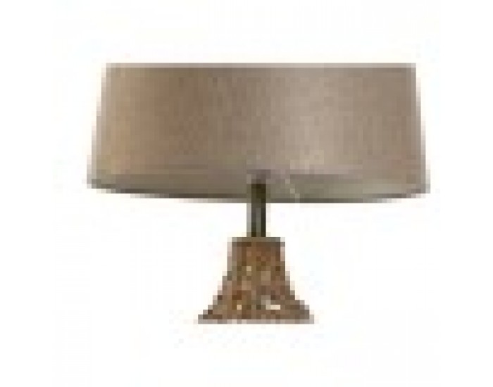 Настолна лампа Home ESPRIT Кафяв Бежов Златен Естествен 50 W 220 V 33 x 33 x 60 cm