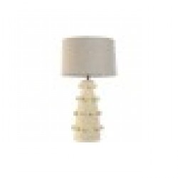 Настолна лампа Home ESPRIT Сметана Каменинов 50 W 220 V 40 x 40 x 76 cm - Corpuri de iluminat