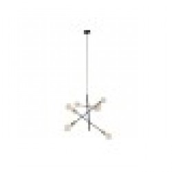 Полилей DKD Home Decor 60 x 52 x 50 cm Черен Златен Метал 50 W - Corpuri de iluminat