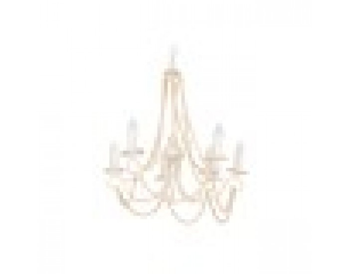 Полилей Home ESPRIT Бял Светло кафяв Дървен Метал 25 W 60 x 53 x 55 cm