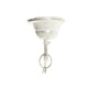 Полилей DKD Home Decor Златен Бял Желязо 50 W (51 x 51 x 38 cm)