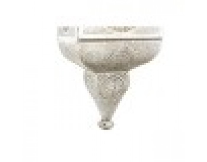 Полилей Home ESPRIT Бял Златен Метал 40 W 27 x 27 x 91 cm