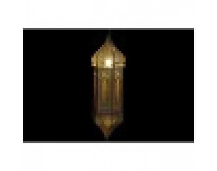 Полилей Home ESPRIT Бял Златен Метал 40 W 27 x 27 x 91 cm