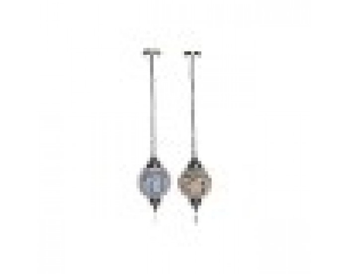 Полилей DKD Home Decor Многоцветен 220 V 50 W (20 x 20 x 36 cm) (2 броя)