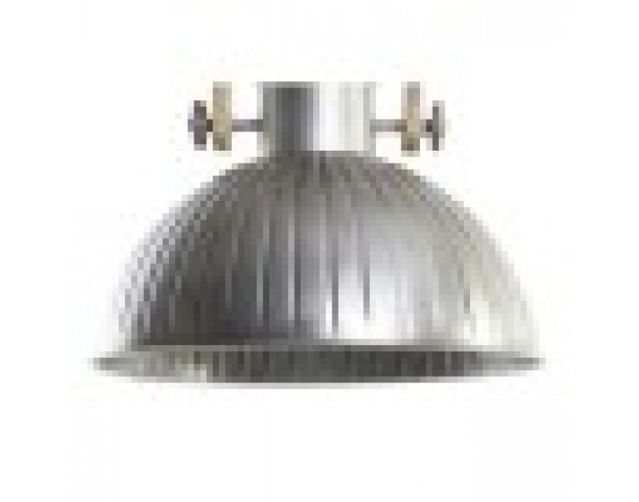 Полилей DKD Home Decor Сребрист Желязо Дърво манго 50 W (41 x 41 x 40 cm)