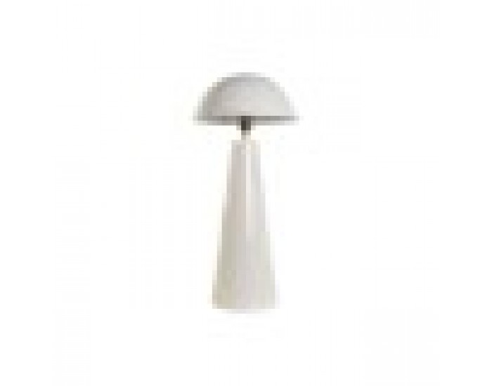 Настолна лампа DKD Home Decor Бял Метал Желязо 50 W 220 V 31 x 31 x 70 cm