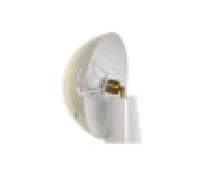 Настолна лампа DKD Home Decor Бял Метал Желязо 50 W 220 V 31 x 31 x 70 cm
