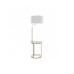 Лампион DKD Home Decor 43,5 x 40 x 154 cm Златен Метал Бял 220 V 50 W - Veioze
