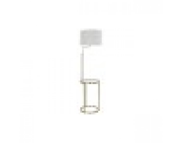 Лампион DKD Home Decor 43,5 x 40 x 154 cm Златен Метал Бял 220 V 50 W