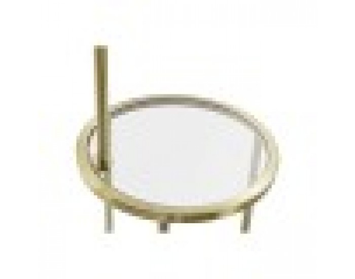 Лампион DKD Home Decor 43,5 x 40 x 154 cm Златен Метал Бял 220 V 50 W