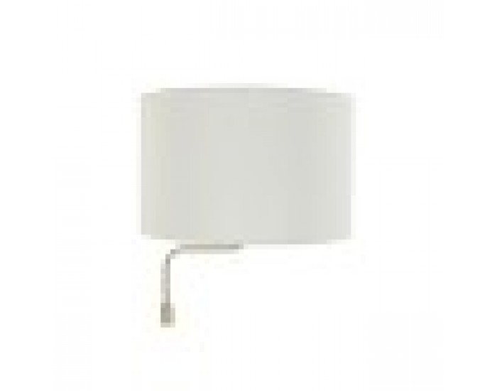 Лампион DKD Home Decor 43,5 x 40 x 154 cm Златен Метал Бял 220 V 50 W