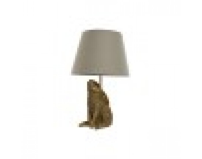 Настолна лампа Home ESPRIT Бежов Златен Смола 50 W 220 V 30 x 30 x 58 cm