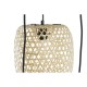 Полилей DKD Home Decor Черен Кафяв 220 V 50 W (43 x 43 x 100 cm)