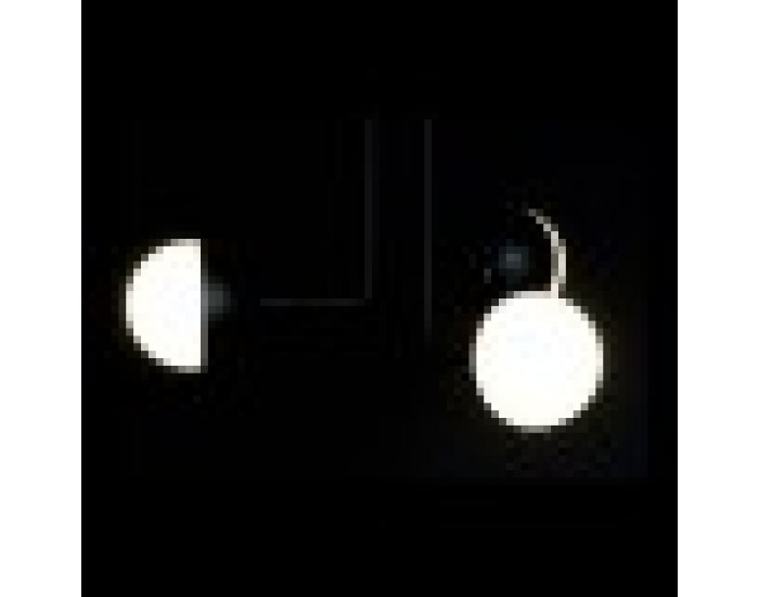 Полилей DKD Home Decor Метал Кристал (61 x 58 x 46 cm)