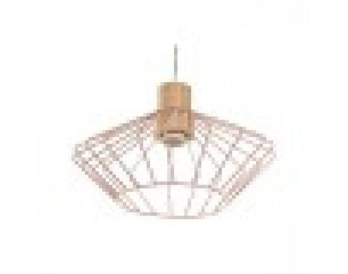 Полилей DKD Home Decor Сребрист Черен Сив Розов Метал Бял 50 W 60 W Бор (34 x 34 x 21 cm) (4 броя)