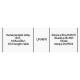 Полилей DKD Home Decor Сребрист Черен Сив Розов Метал Бял 50 W 60 W Бор (34 x 34 x 21 cm) (4 броя)