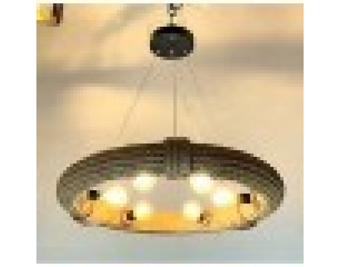 Полилей DKD Home Decor Кафяв Въже (51 x 51 x 10 cm) (47 X 47 X 10 CM)