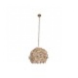 Полилей Home ESPRIT Естествен Дървен Евкалиптово дърво 50 W 40 x 40 x 40 cm - Corpuri de iluminat