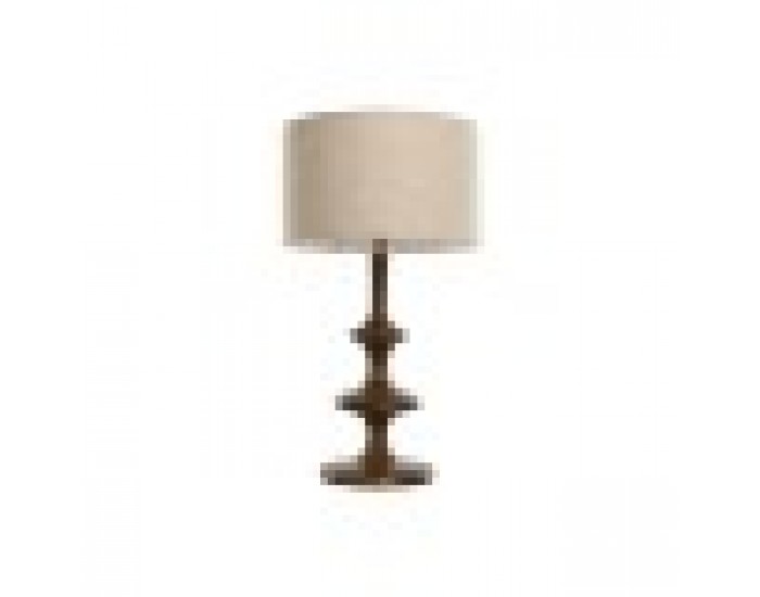 Настолна лампа Home ESPRIT Кафяв Бежов Дърво манго 50 W 220 V 40 x 40 x 70 cm 40 X 40 X 68 CM