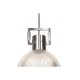 Полилей DKD Home Decor Кристал Сребрист Черен Метал Сребро (25.4 x 25.4 x 35.5 cm) (2 броя)