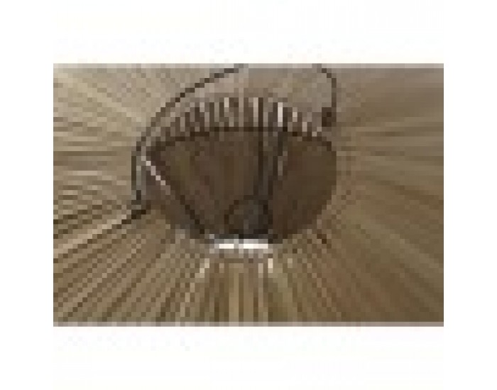 Купол на Лампа Home ESPRIT Естествен Бамбук 80 x 80 x 33 cm