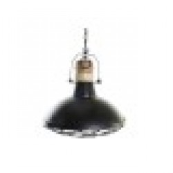 Полилей DKD Home Decor 52 x 52 x 57 cm Черен Кафяв Желязо Дърво манго 50 W - Corpuri de iluminat