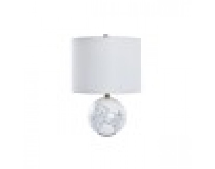 Настолна лампа DKD Home Decor Златен Бял 220 V 50 W Модерен (36 x 36 x 52 cm)