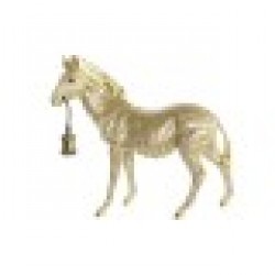 Настолна лампа DKD Home Decor Зебра Златен 220 V 50 W Модерен (55 x 22 x 51 cm) - Veioze