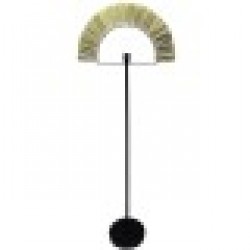Лампион DKD Home Decor Черен Естествен Юта Желязо 50 W 220 V 56 x 26 x 152 cm - Veioze