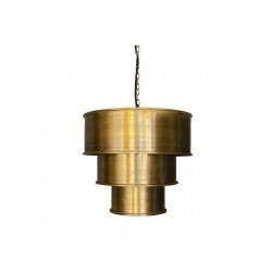 Полилей DKD Home Decor Златен Желязо (42 x 42 x 41 cm) - Corpuri de iluminat