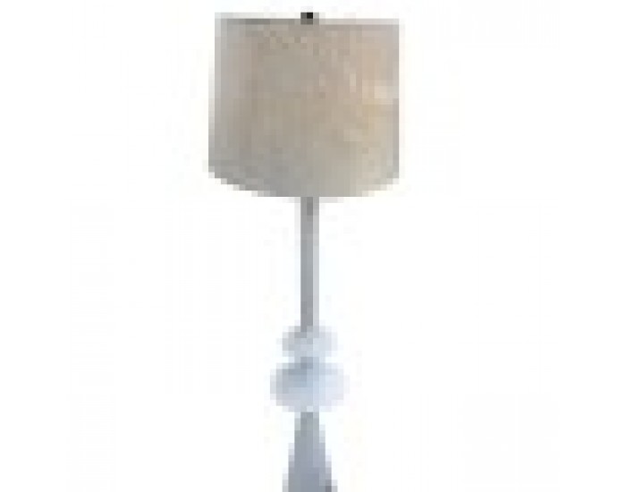 Лампион Home ESPRIT Бял 43 x 43 x 150 cm